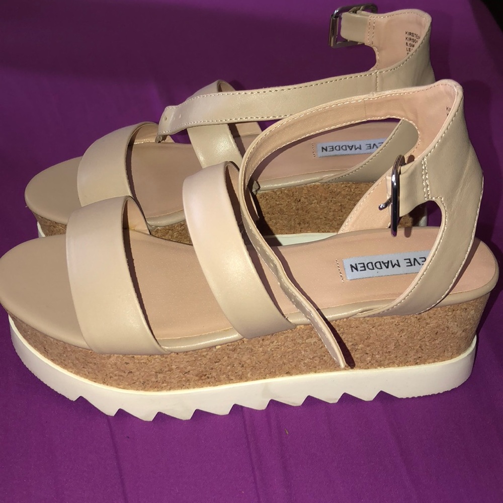Steve Madden Kristen Layered Platform Sandal